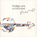 Midge Ure Orchestrated - Clear Vinyl - Autographed UK 2-LP vinyl record set (Double LP Album) 538380650