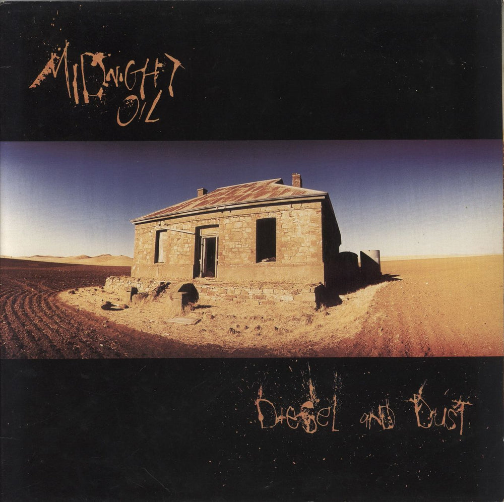 Midnight Oil Diesel & Dust - Original - VG UK vinyl LP album (LP record) CBS4600051