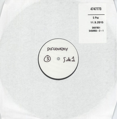 Mike Oldfield Discovery - Test Pressing UK vinyl LP album (LP record) 474777-3