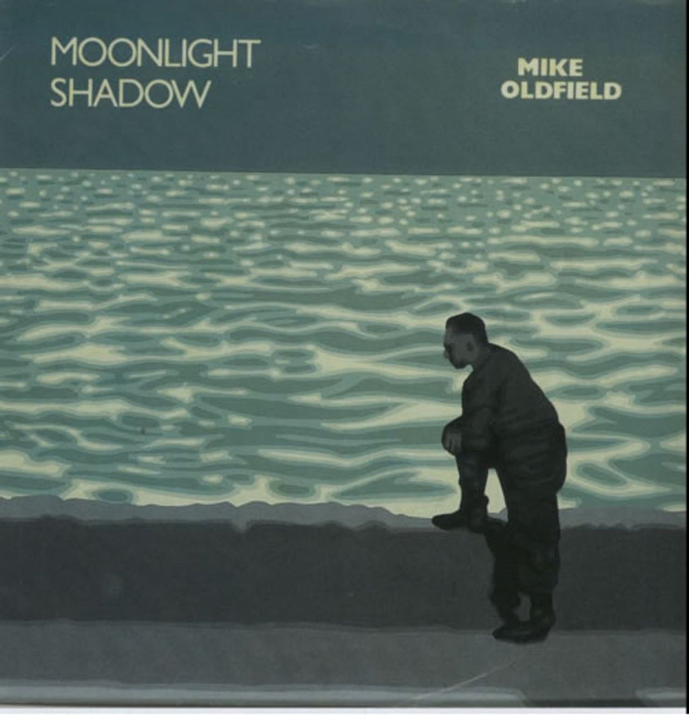 Mike Oldfield Moonlight Shadow + p/s UK 7" vinyl single (7 inch record / 45) VS586