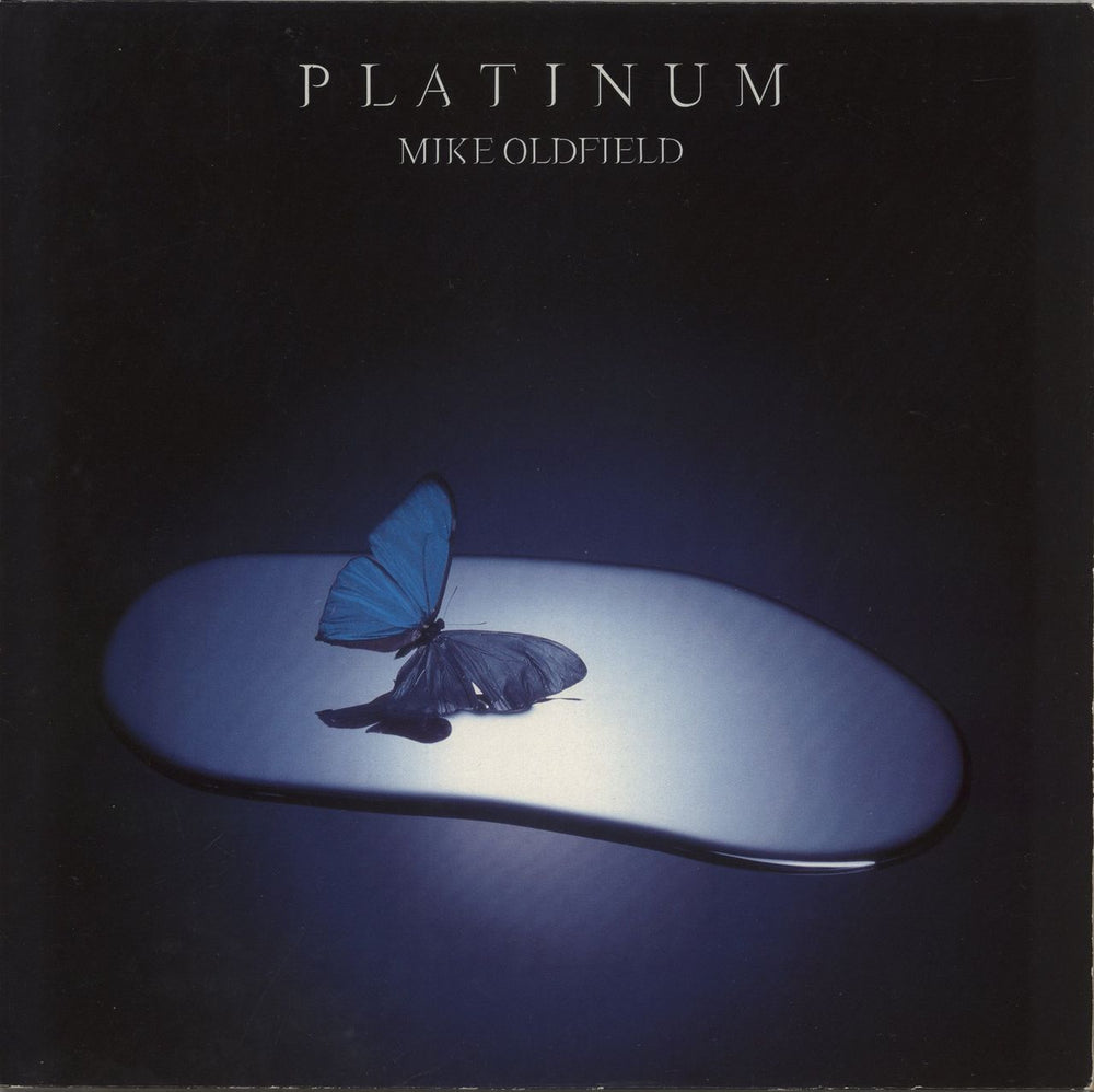 Mike Oldfield Platinum - Red and Green Labels German vinyl LP album (LP record) 201206-320