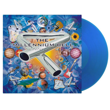 Mike Oldfield The Millennium Bell - Translucent Blue Vinyl 180 Gram UK vinyl LP album (LP record) MOVLP1695