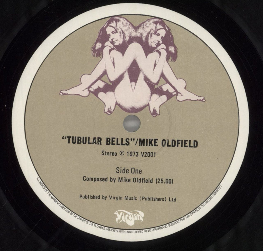 Mike Oldfield Tubular Bells - 4th - EX UK vinyl LP album (LP record) OLDLPTU770339