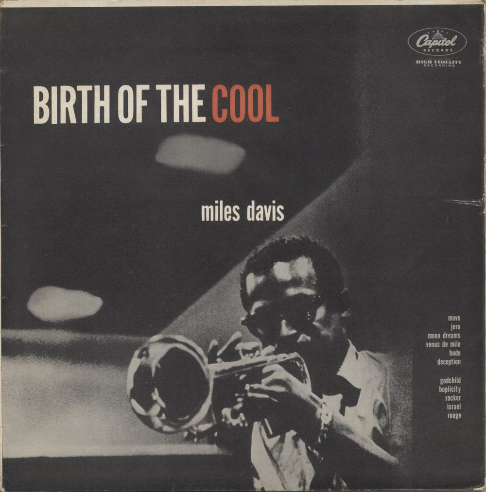 Miles Davis Birth Of The Cool UK vinyl LP album (LP record) T762