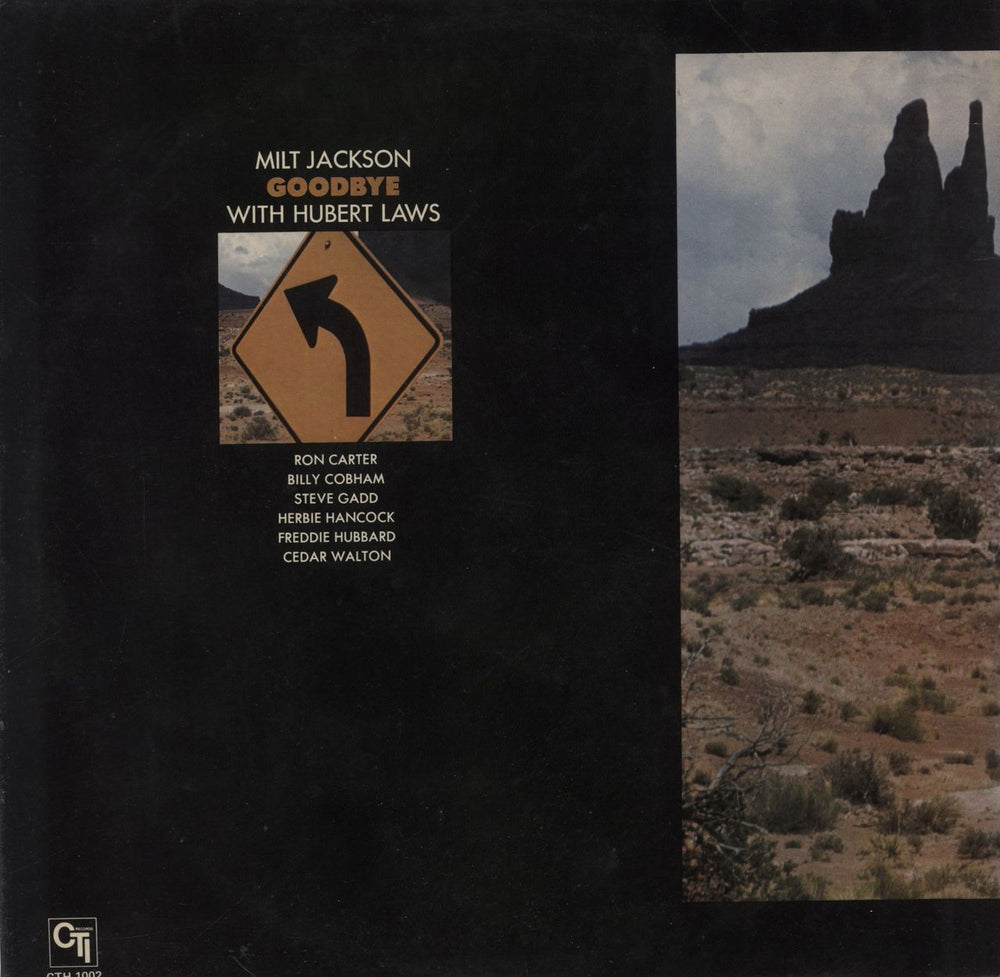 Milt Jackson Goodbye UK vinyl LP album (LP record)