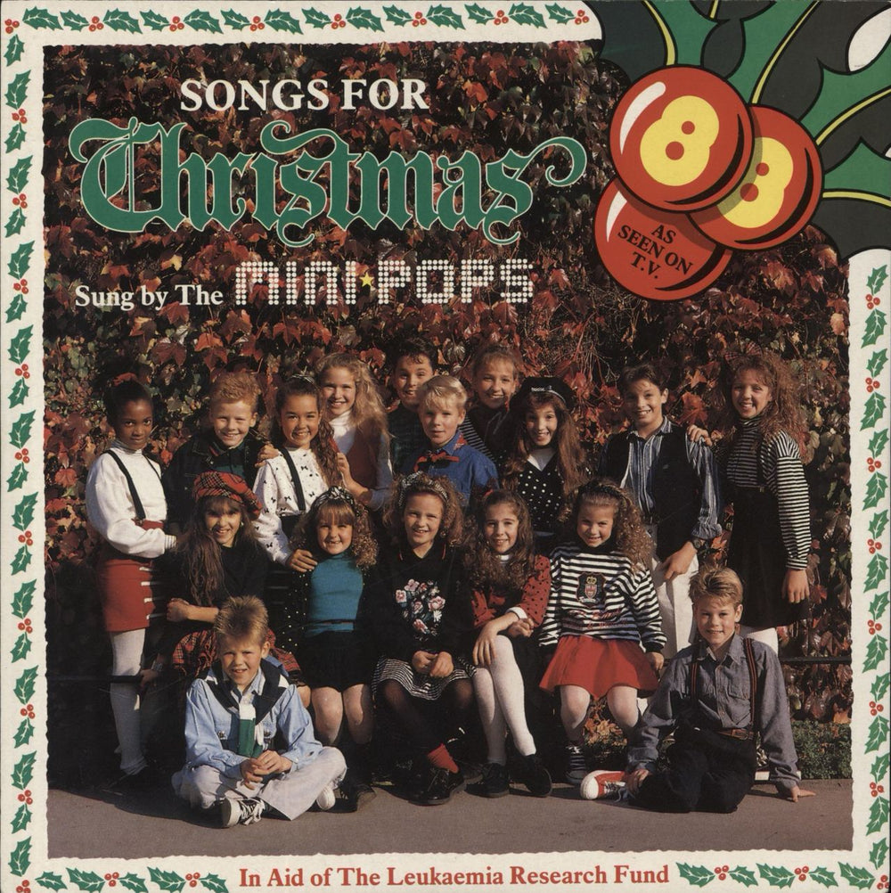 Mini Pops Songs For Christmas 88 UK 7" vinyl single (7 inch record / 45) BULB12