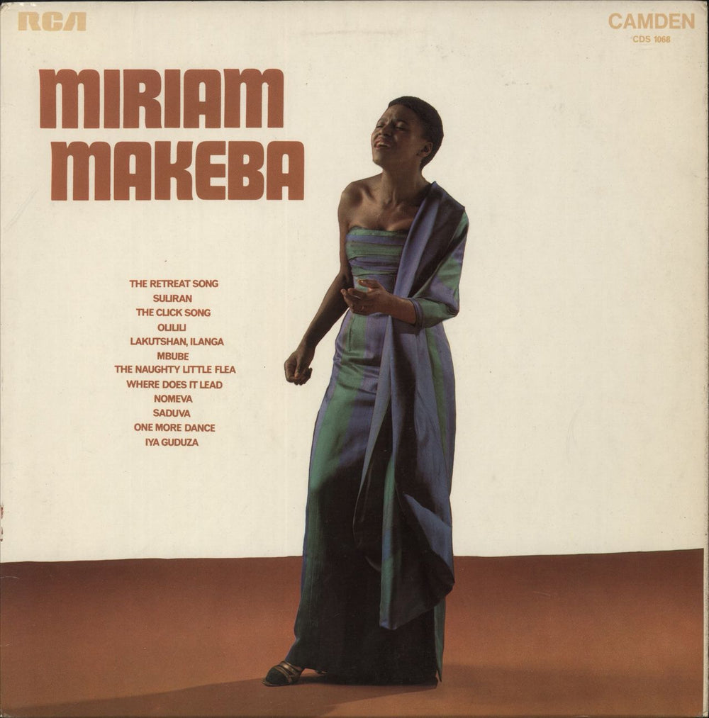 Miriam Makeba Miriam Makeba UK vinyl LP album (LP record) CDS1068