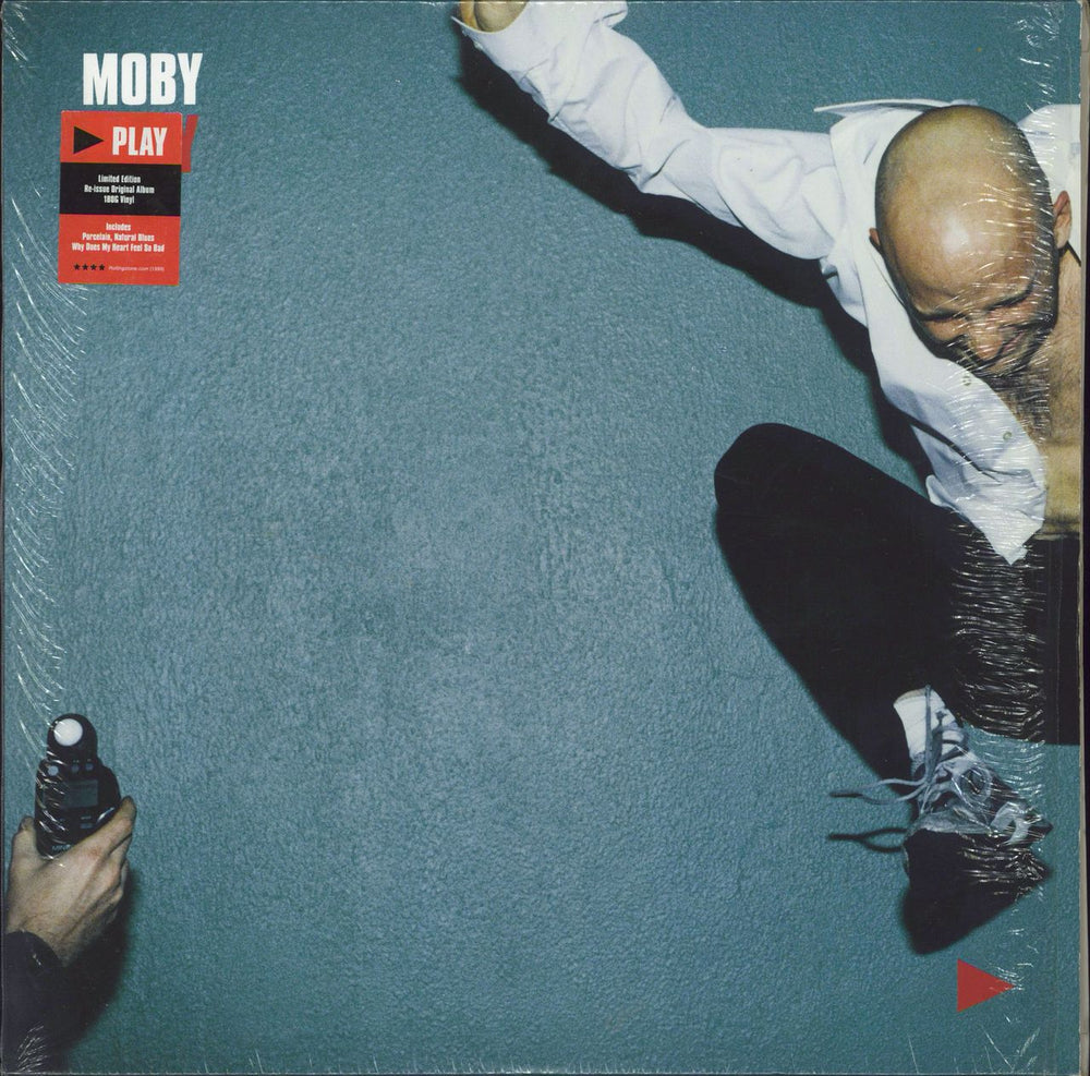 Moby Play - 180gm - Open Shrink UK 2-LP vinyl record set (Double LP Album) STUMM172