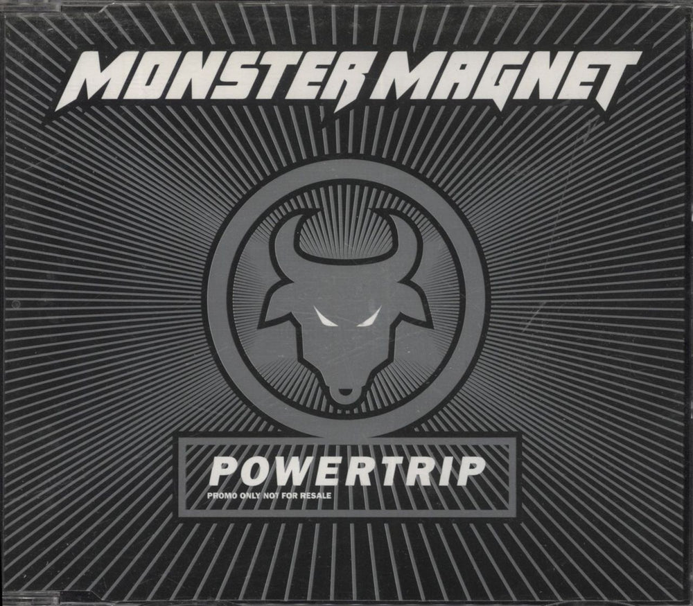 Monster Magnet Powertrip UK Promo CD single (CD5 / 5") MAG1