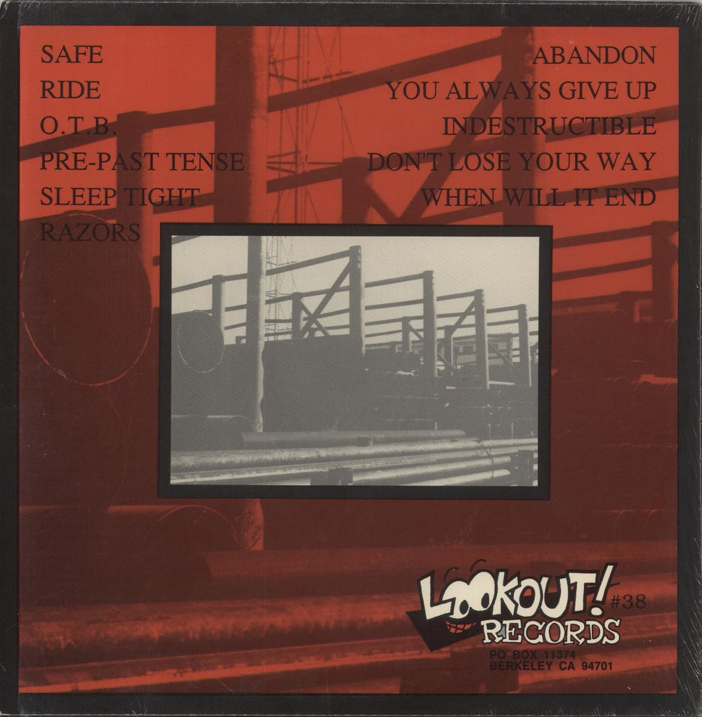 Monsula Structure US vinyl LP album (LP record)