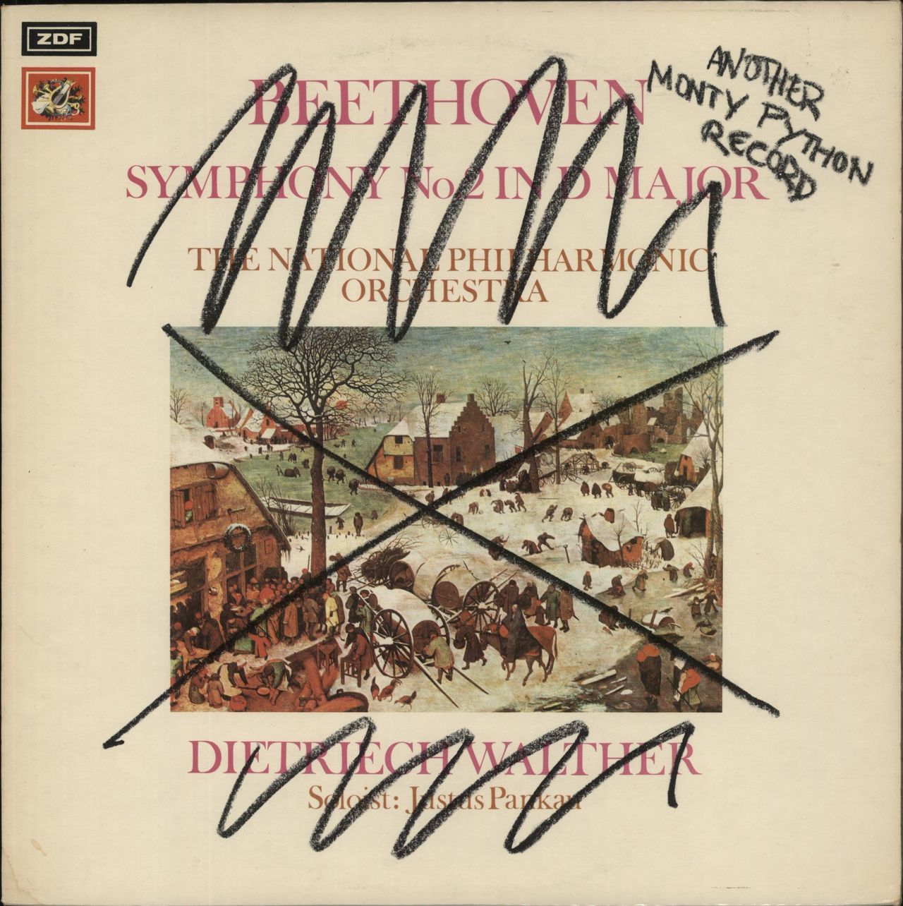 Monty Python Another Monty Python Record - Small Madhatter UK vinyl LP album (LP record) CAS1049