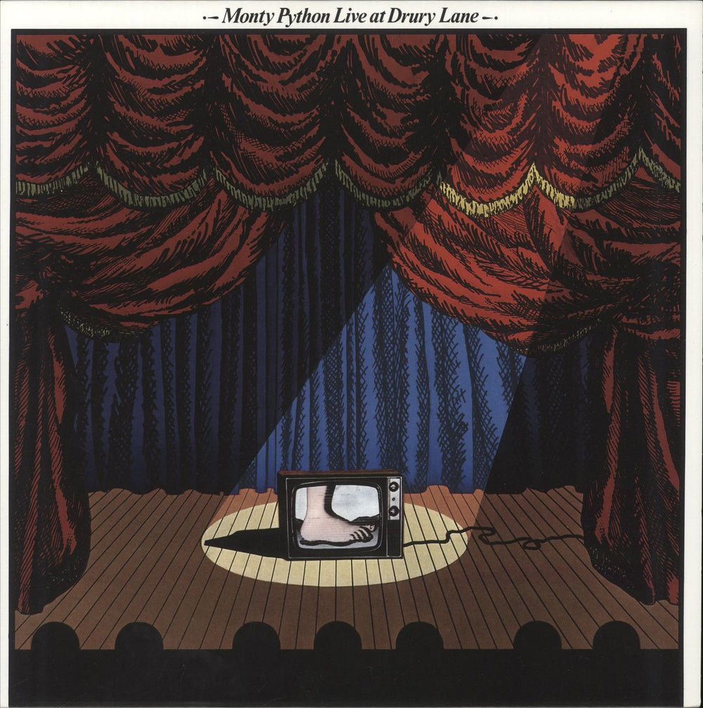 Monty Python Live At Drury Lane UK vinyl LP album (LP record) MPYTHONLP5