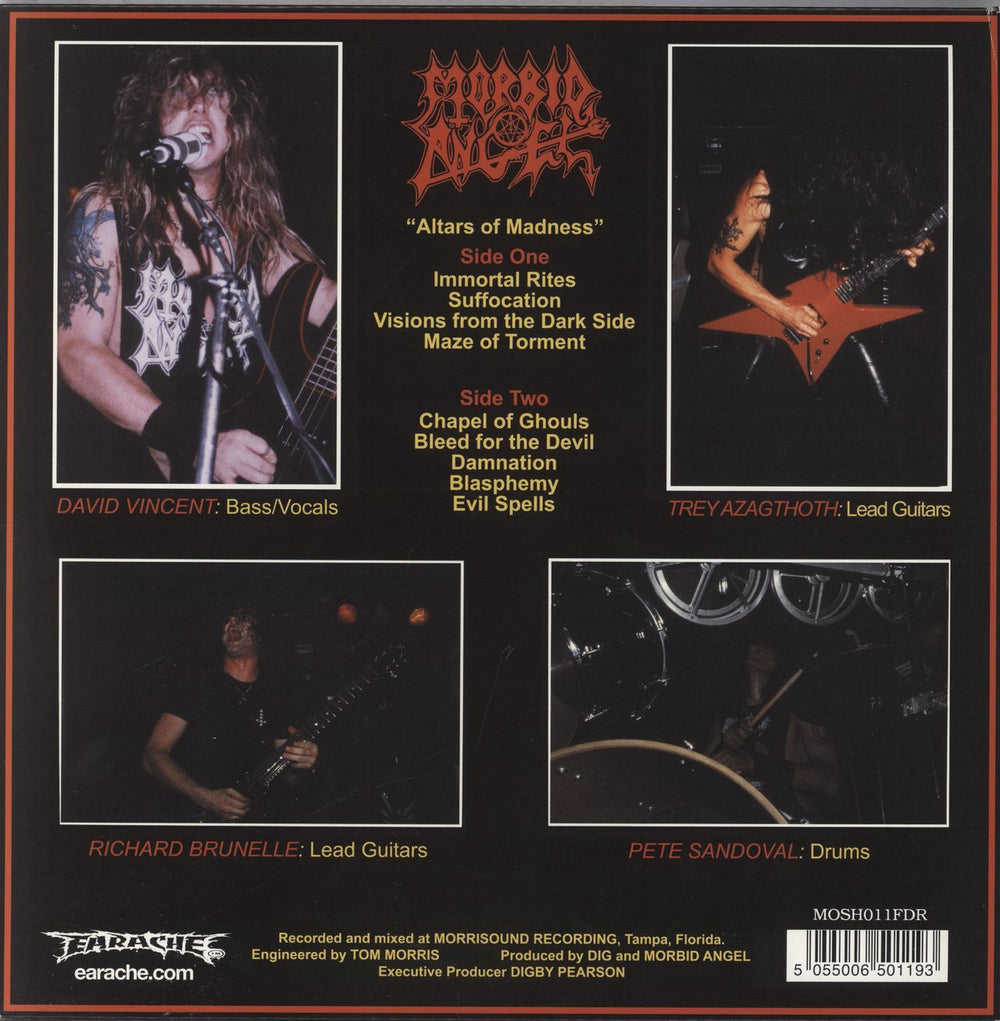 Morbid Angel Altars Of Madness - Purple Vinyl UK vinyl LP album (LP record) 5055006501193