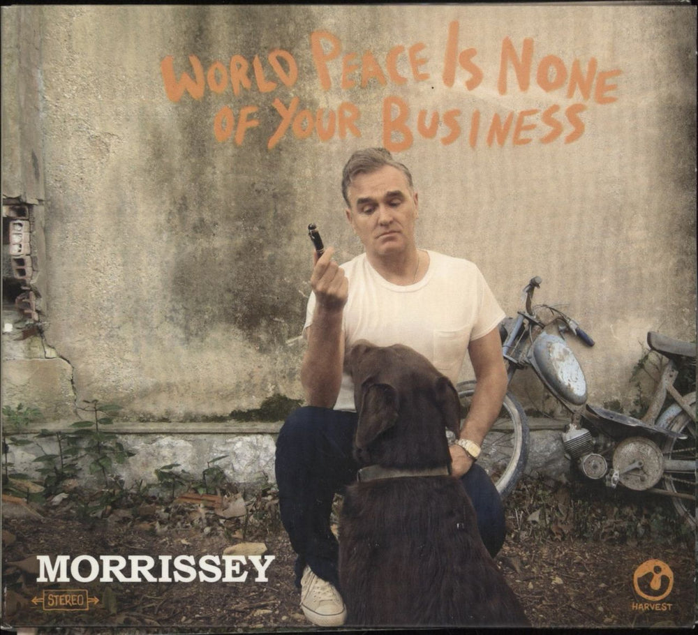 Morrissey World Peace Is None Of Your Business - Deluxe Edition UK 2 CD album set (Double CD) 378525-6