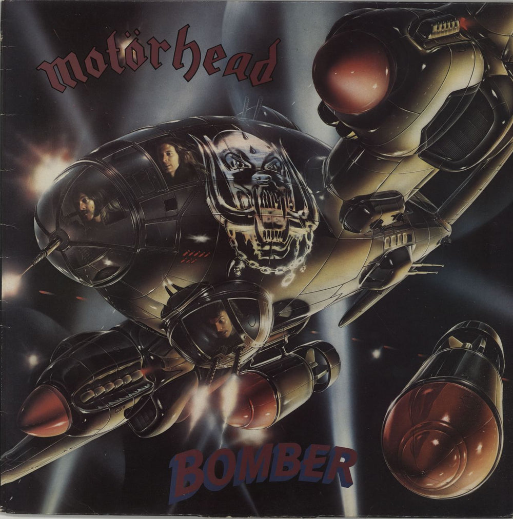 Motorhead Bomber - EX UK vinyl LP album (LP record) BRON523