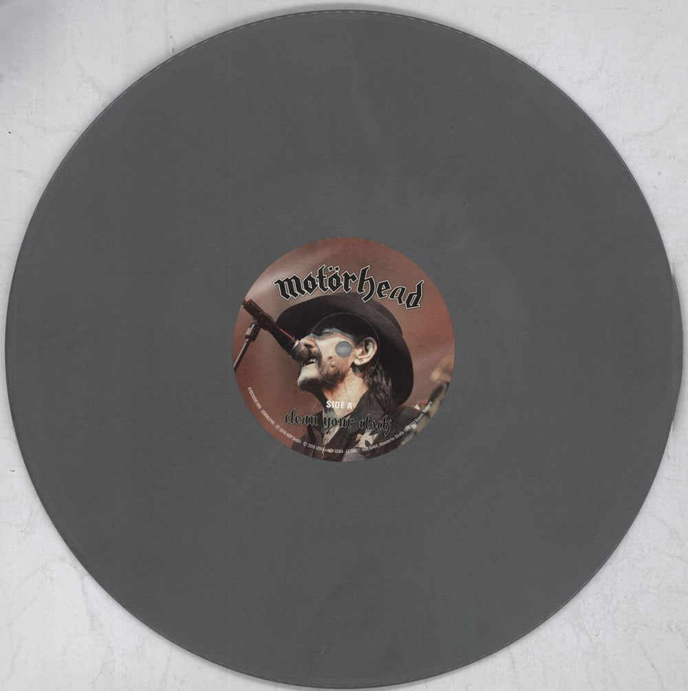 Motorhead Clean Your Clock - Grey Vinyl - Slipcase German 2-LP vinyl record set (Double LP Album) MOT2LCL837823