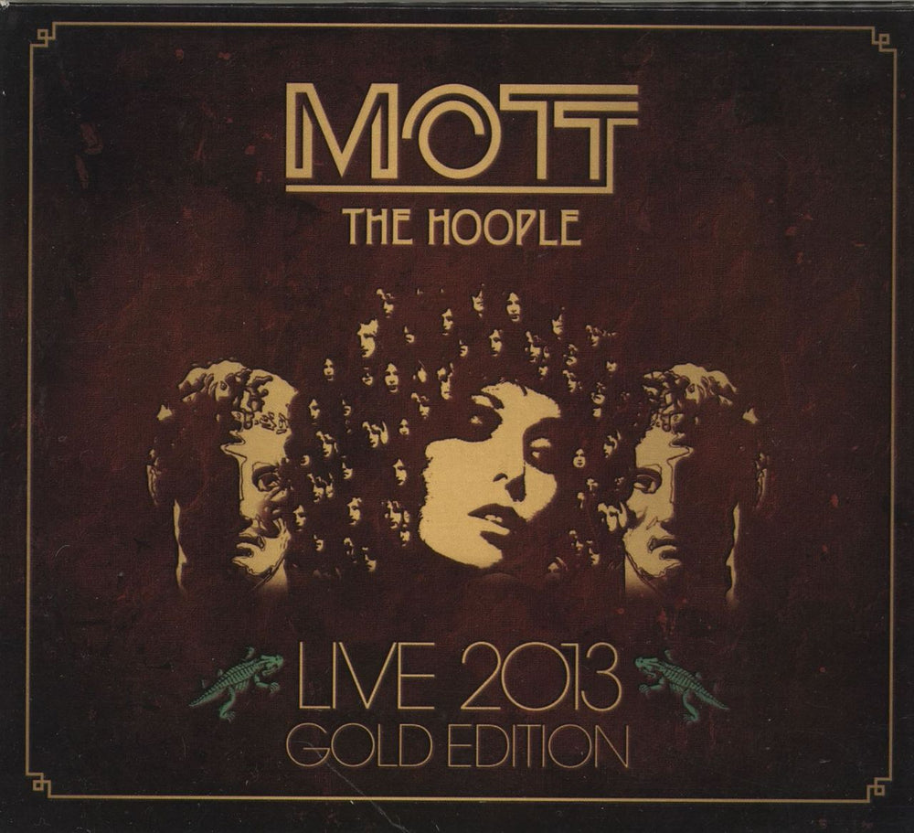 Mott The Hoople Live 2013 - Gold Edition UK 3-CD album set (Triple CD) CLCD454