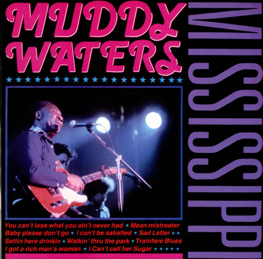 Muddy Waters Mississippi Dutch vinyl LP album (LP record) CL0014983