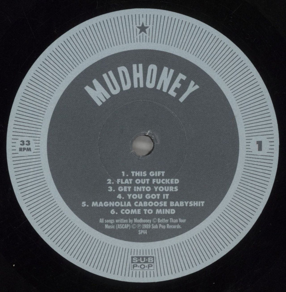 Mudhoney Mudhoney UK vinyl LP album (LP record) MUDLPMU858795