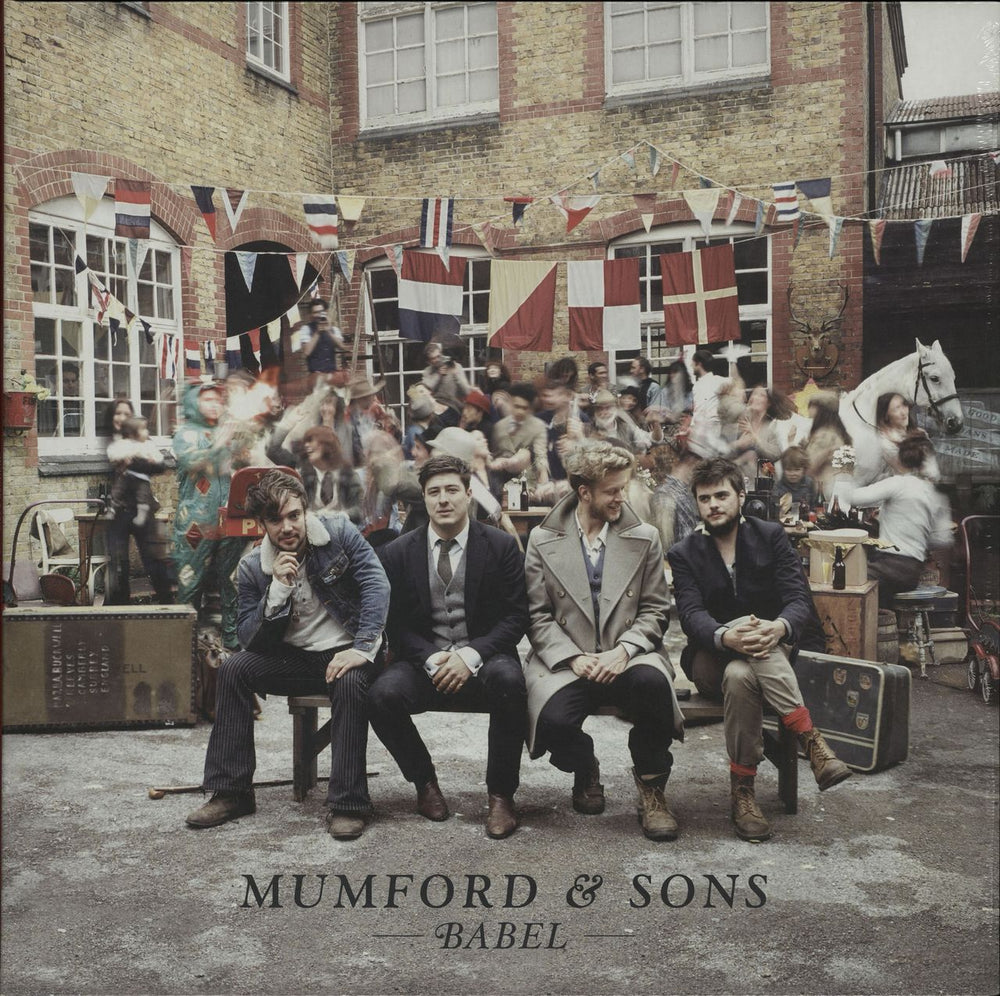 Mumford & Sons Babel UK vinyl LP album (LP record) 3710659