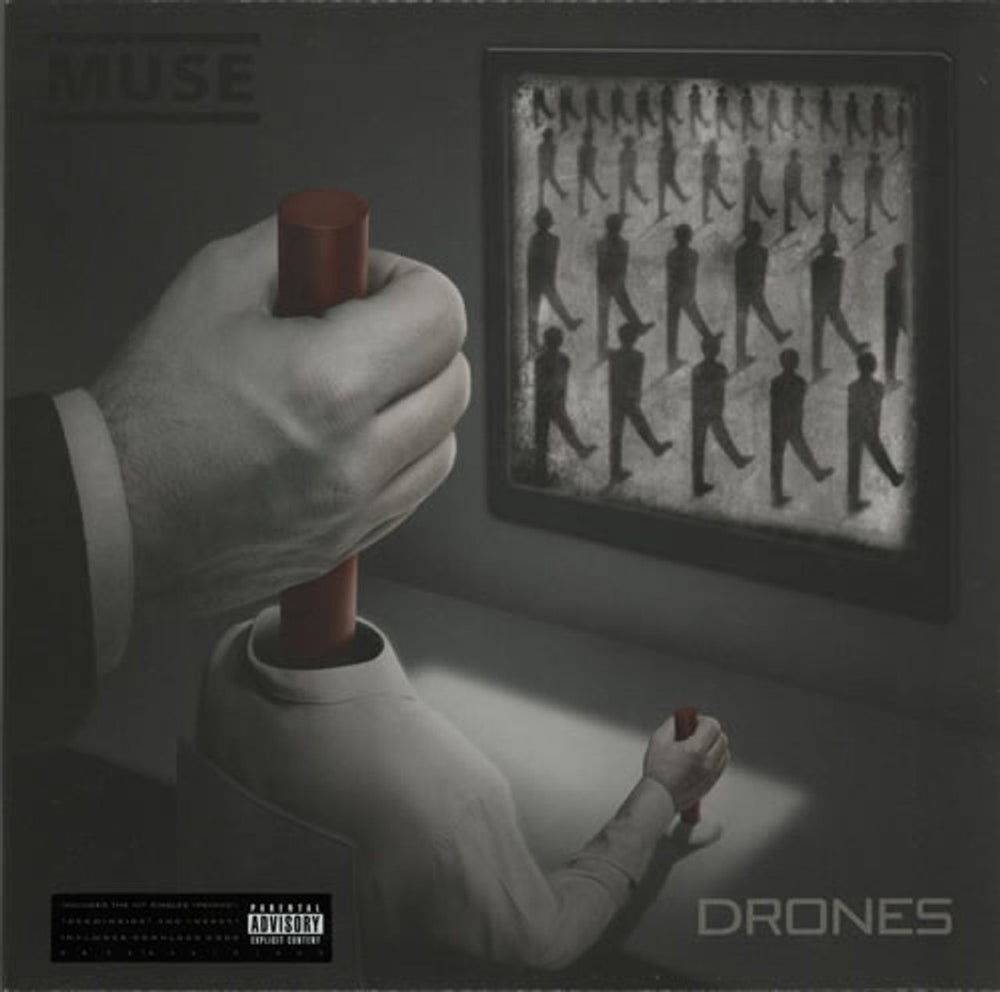 Muse Drones - 180 Gram - Sealed UK 2-LP vinyl record set (Double LP Album) 0825646121229