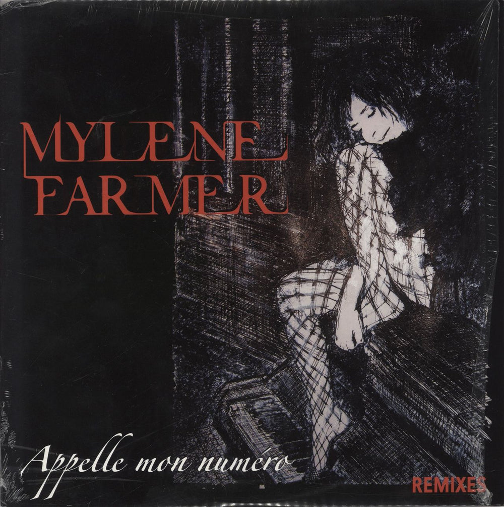 Mylene Farmer Appelle Mon Numero French 12" vinyl single (12 inch record / Maxi-single) 5313553