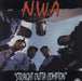 N.W.A. Straight Outta Compton - EX UK vinyl LP album (LP record) BRLP534