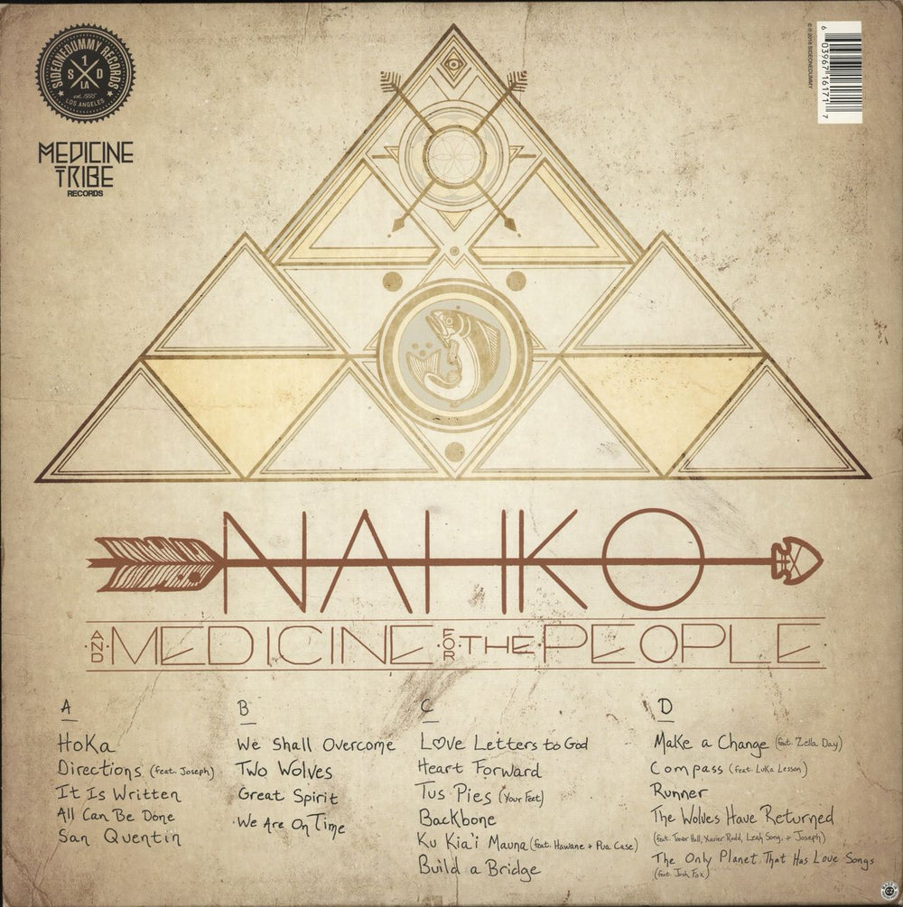 NAHKO Hoka - Orange Crush Vinyl US 2-LP vinyl record set (Double LP Album) 603967161717