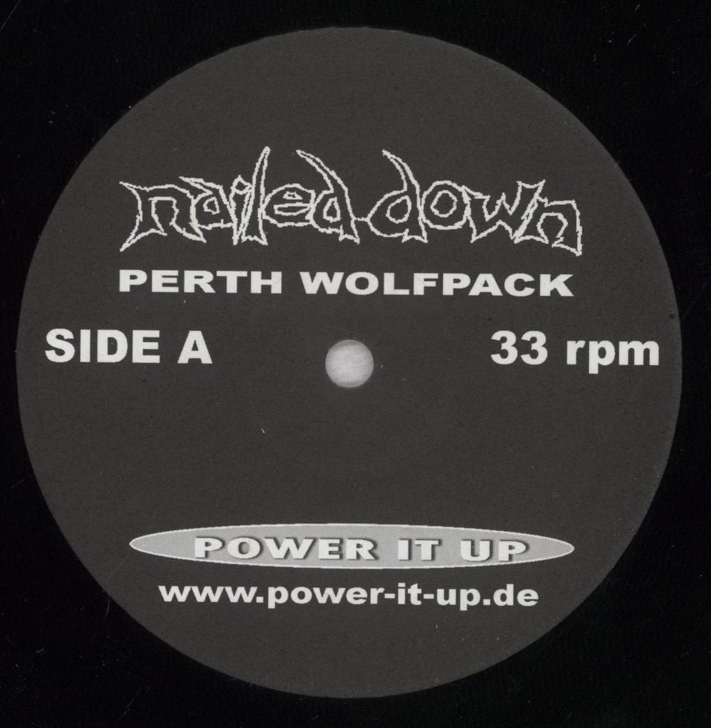 Nailed Down Perth Wolfpack German vinyl LP album (LP record) 63ILPPE840411