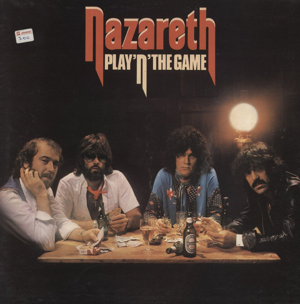 Nazareth Play'n' The Game UK vinyl LP album (LP record) TOPS113