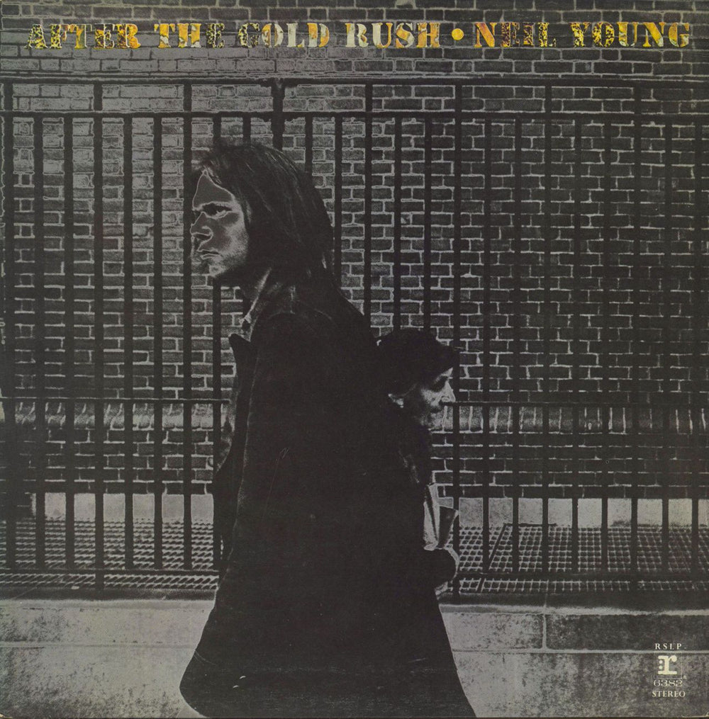 Neil Young After The Gold Rush - 1st + Insert - VG UK vinyl LP album (LP record) RSLP6383