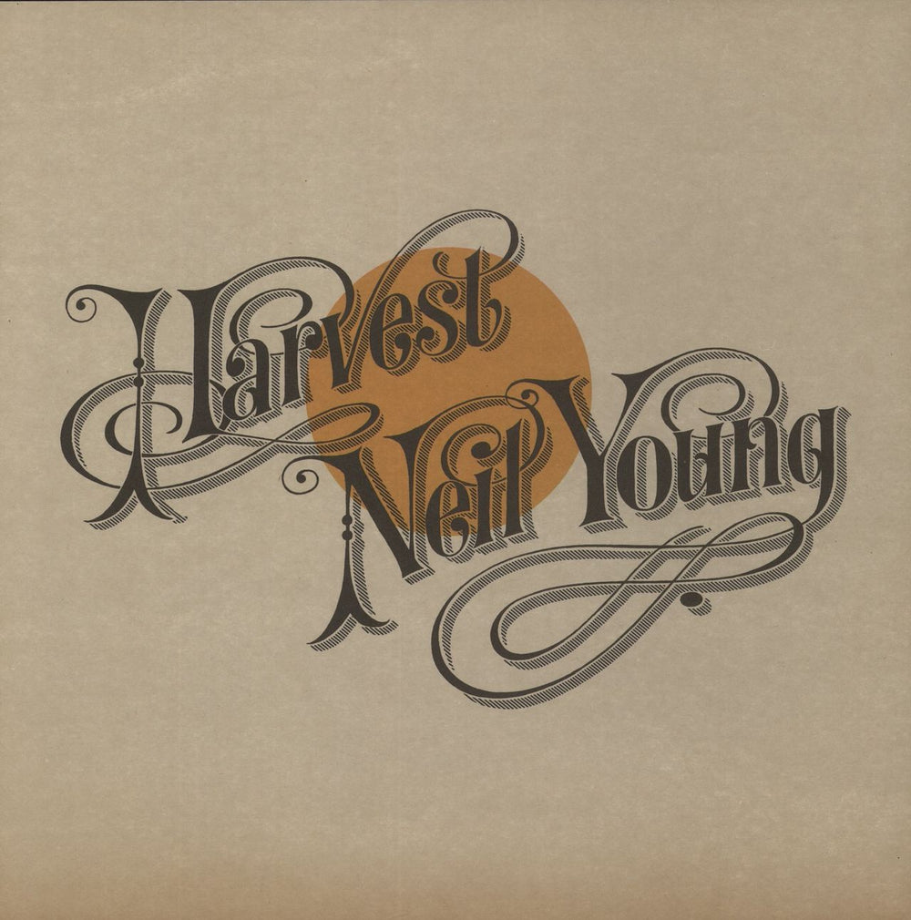 Neil Young Harvest - 1st - Complete - EX UK vinyl LP album (LP record)