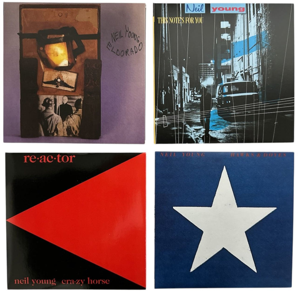 Neil Young Official Release Series Disc 13, 14, 20 & 21 German box set YOUBXOF856956