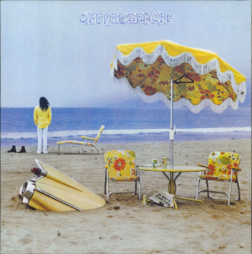 Neil Young On The Beach UK vinyl LP album (LP record) 9362-49384-9