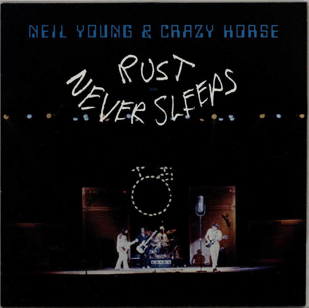 Neil Young Rust Never Sleeps German vinyl LP album (LP record) REP54105