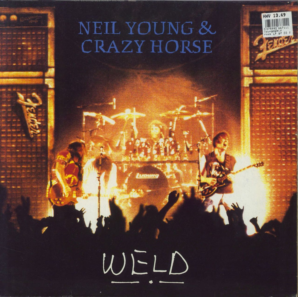 Neil Young Weld - EX German 2-LP vinyl record set (Double LP Album) 7599-26671-1