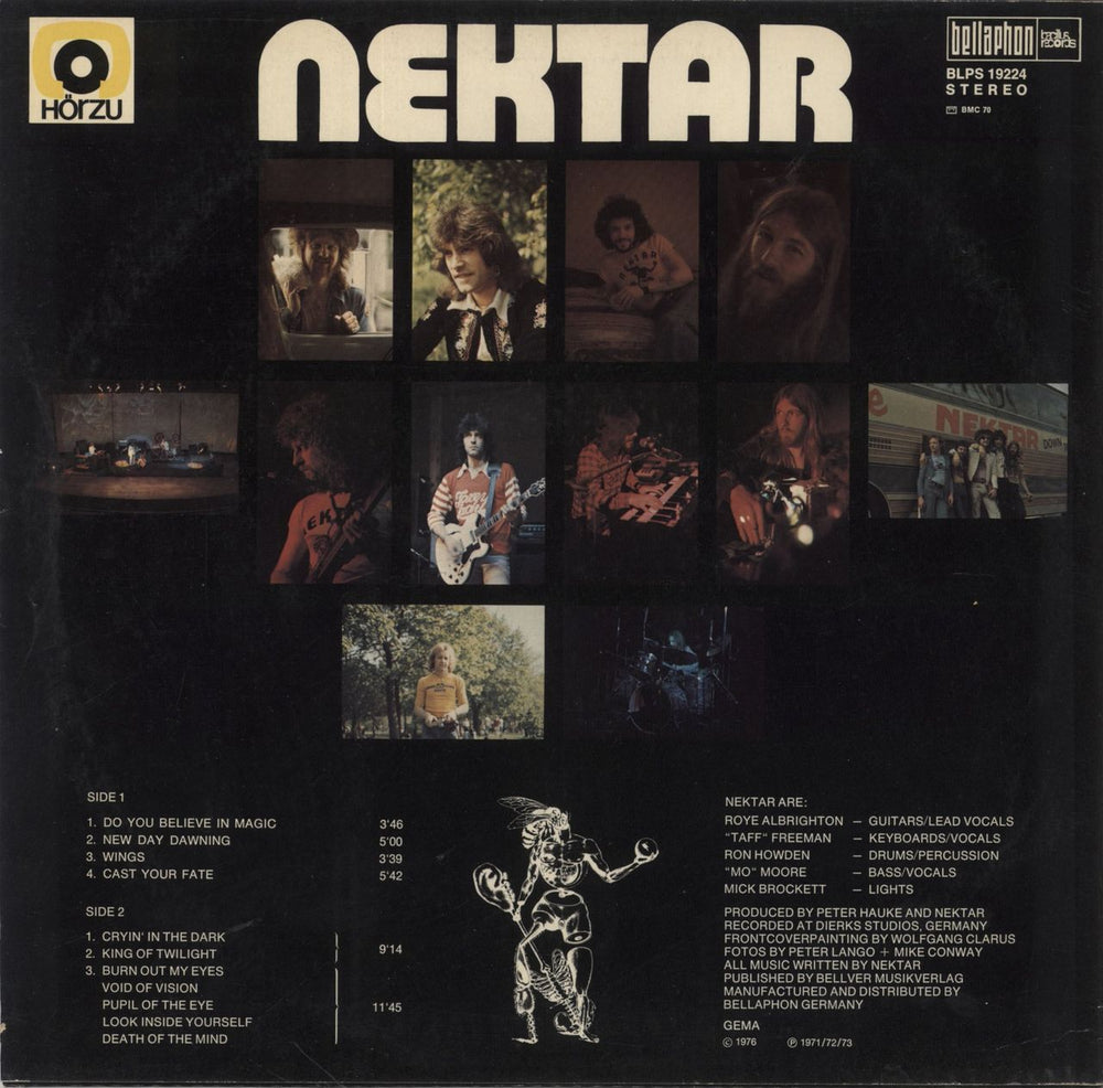 Nektar Nektar German vinyl LP album (LP record)