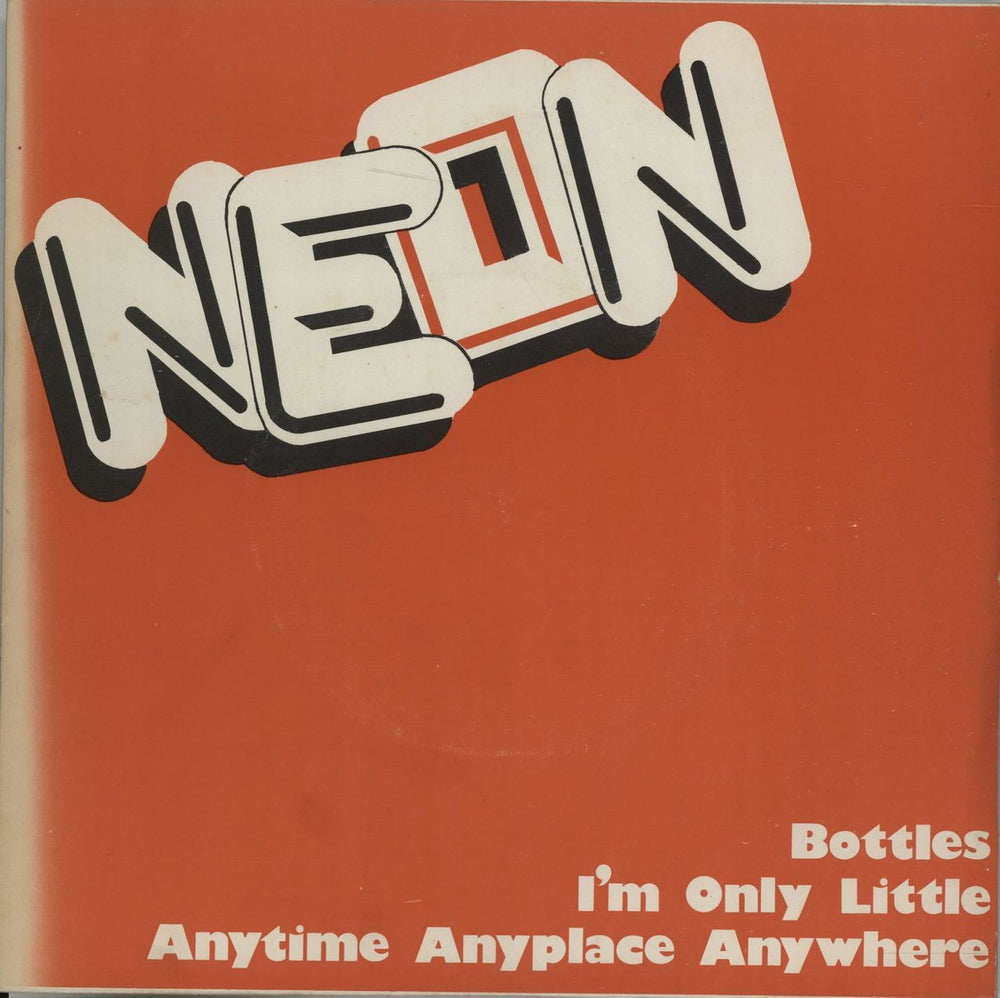 Neon Bottles - Ex UK 7" vinyl single (7 inch record / 45) FAB3