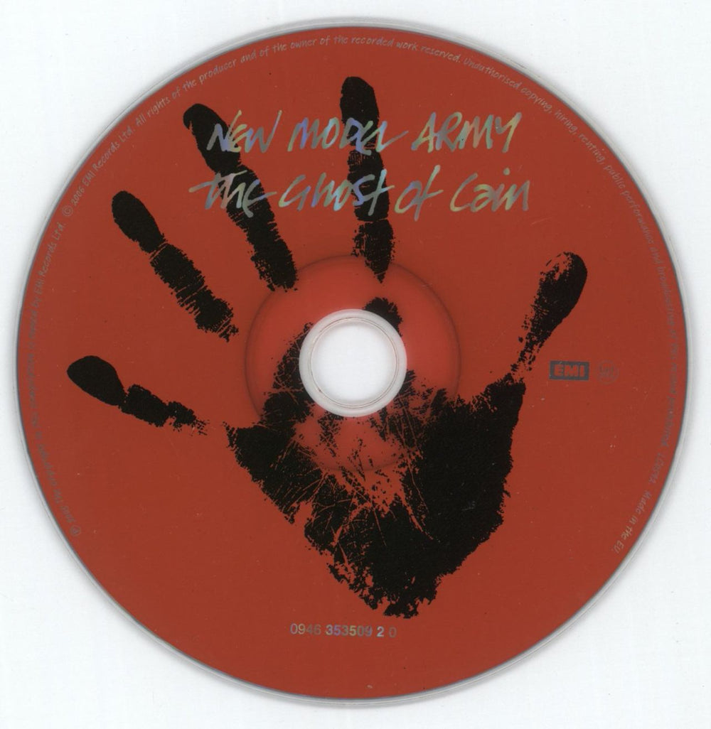 New Model Army The Ghost Of Cain UK CD album (CDLP) NMACDTH349850