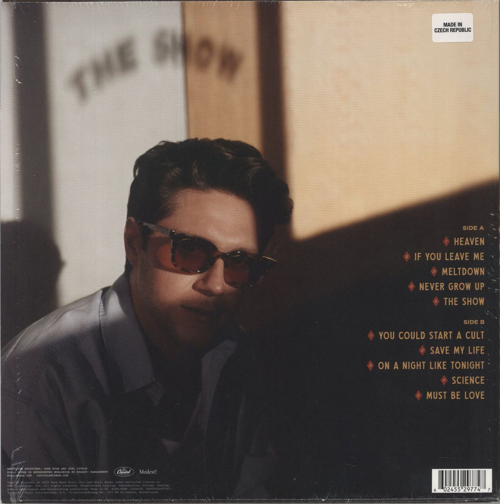 Niall Horan The Show - Blue Vinyl + Alternate Artwork UK vinyl LP album (LP record) 602455297747