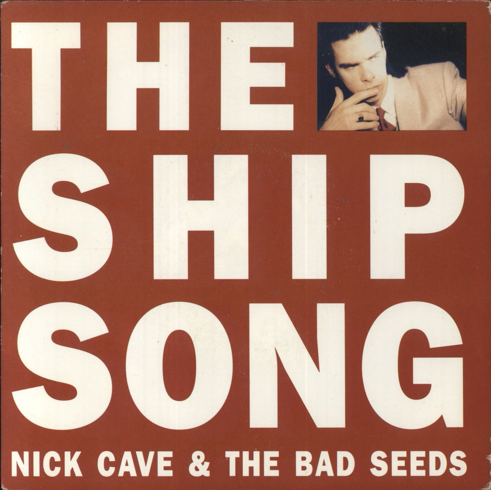 Nick Cave The Ship Song UK 7" vinyl single (7 inch record / 45) MUTE108