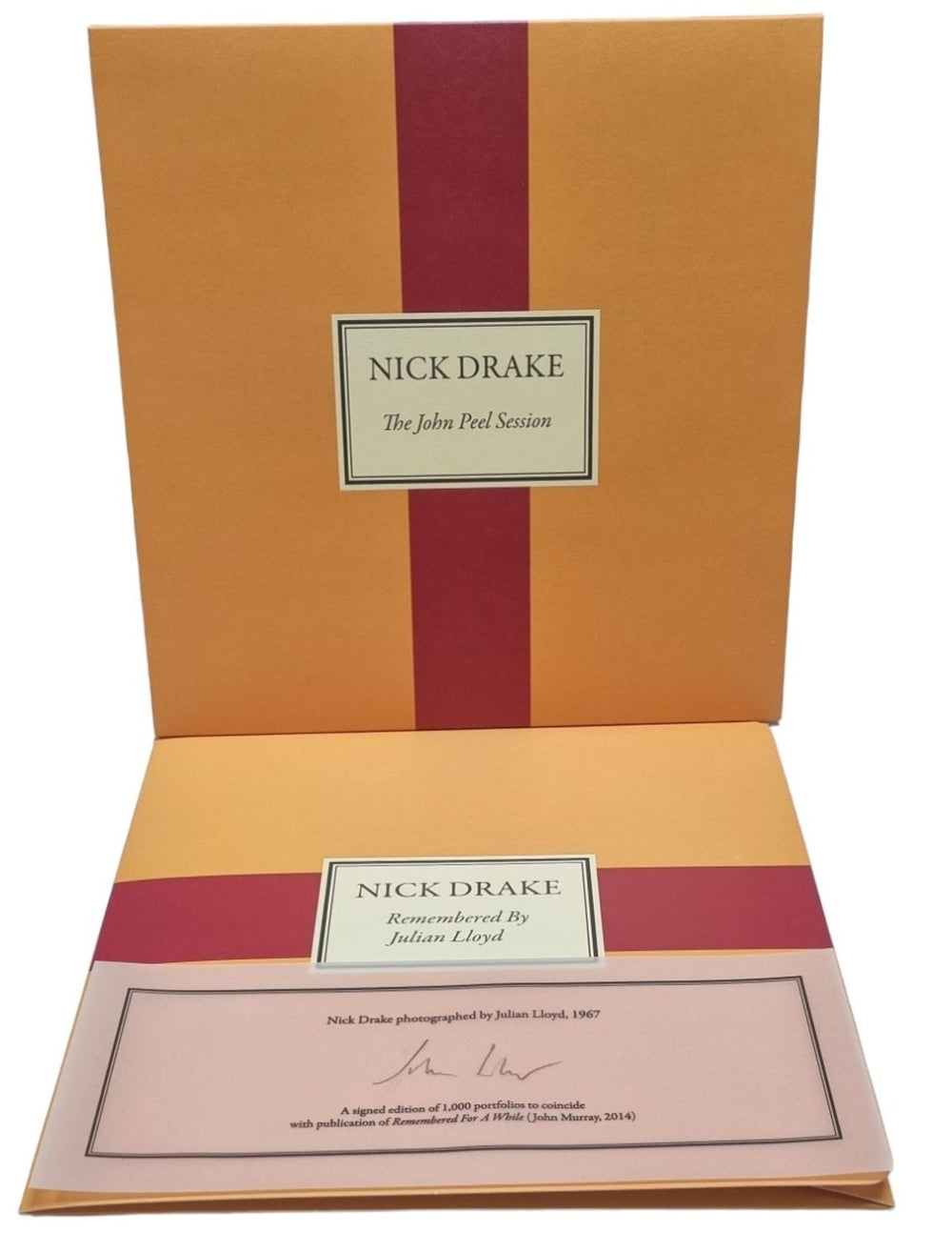 Nick Drake Remembered For A While - Signature Box Edition UK book