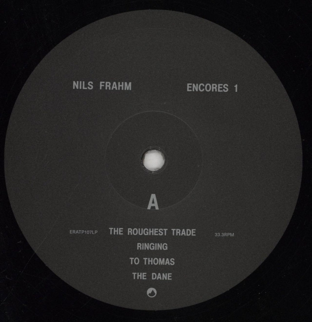 Nils Frahm Encores 1 UK 12" vinyl single (12 inch record / Maxi-single) OZ512EN851261