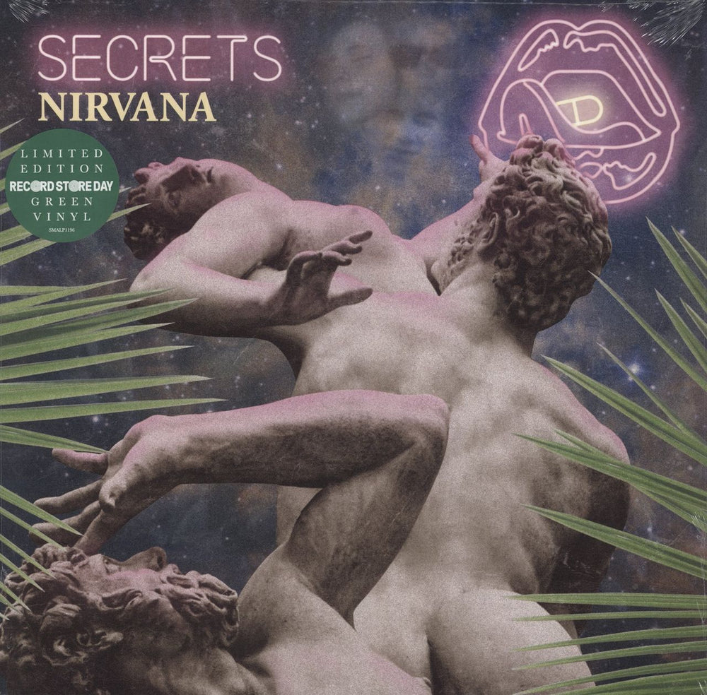 Nirvana (UK) Secrets - RSD 2022 - Green Vinyl - Sealed UK vinyl LP album (LP record) SMALP1196