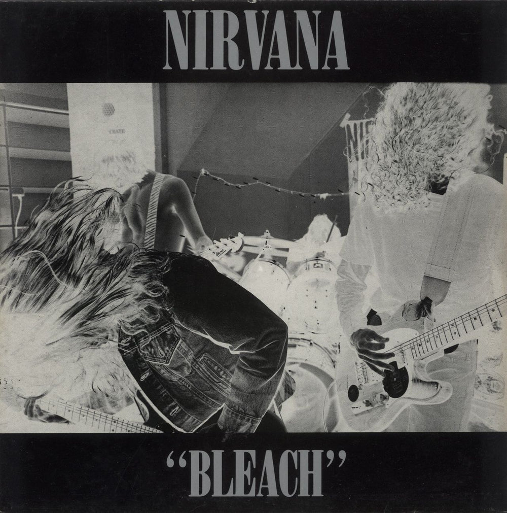 Nirvana (US) Bleach - EX UK vinyl LP album (LP record) TUPLP6