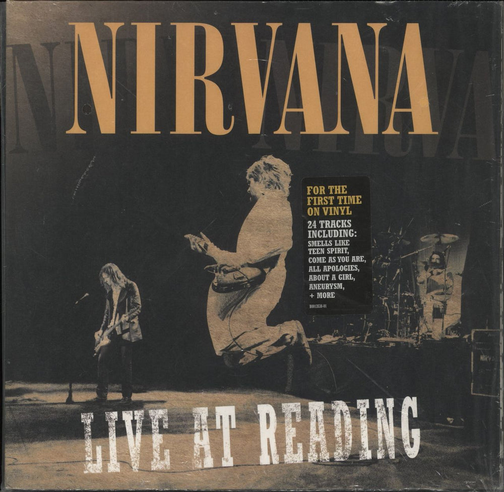 Nirvana (US) Live At Reading - 180gm Vinyl - Shrink US 2-LP vinyl record set (Double LP Album) B0013538-01