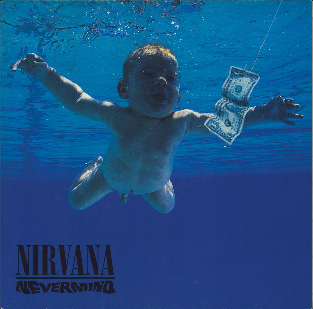 Nirvana (US) Nevermind - 180gm - EX UK vinyl LP album (LP record) 720642442517