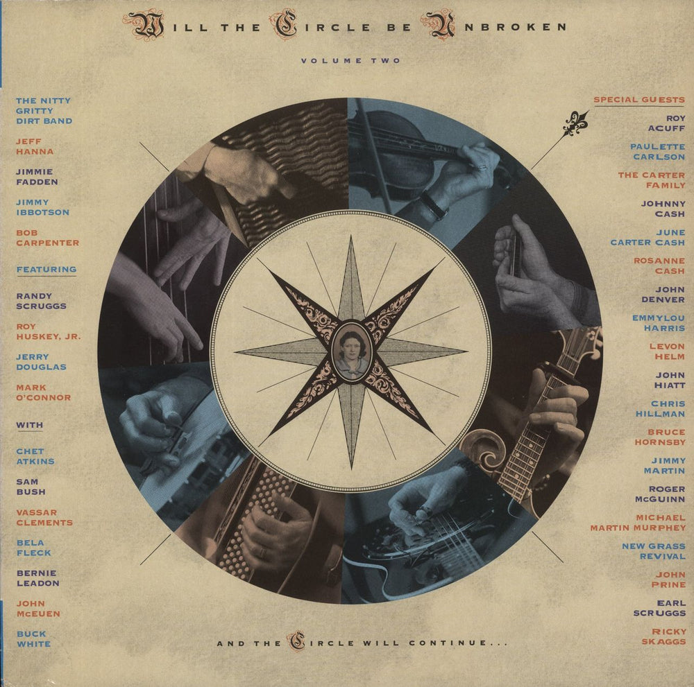 Nitty Gritty Dirt Band Will The Circle Be Unbroken (Volume Two) UK 2-LP vinyl record set (Double LP Album) MCFD9001