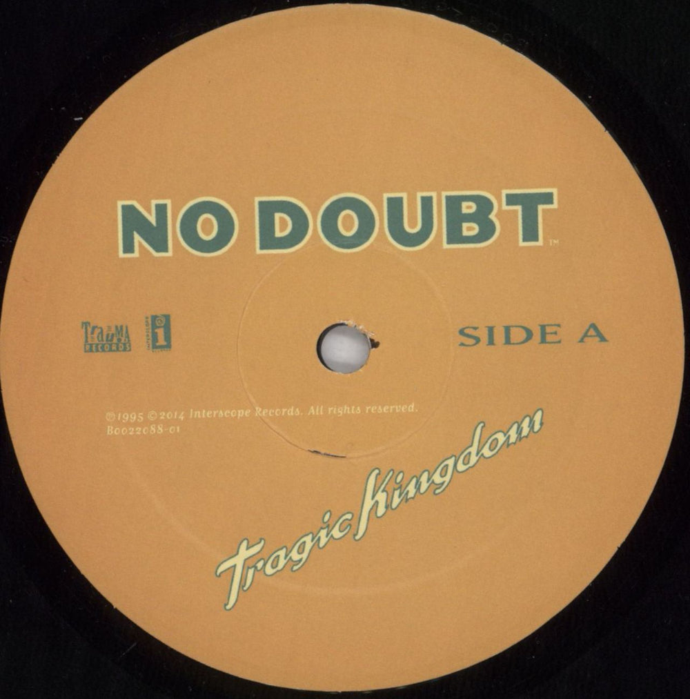 No Doubt Tragic Kingdom US Vinyl LP — RareVinyl.com