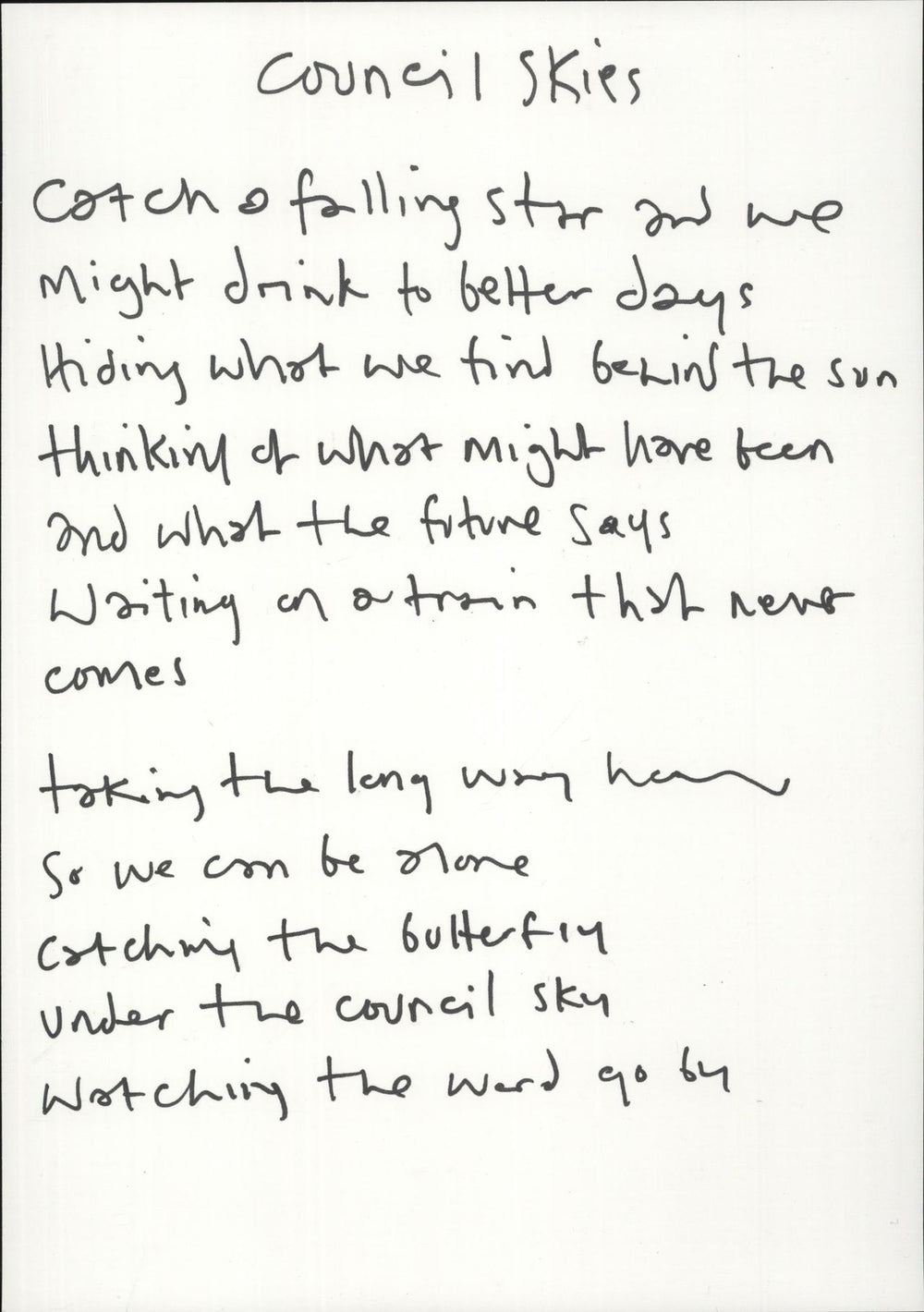 Noel Gallagher Council Skies - 180 Gram Vinyl - Sealed UK 3-LP vinyl record set (Triple LP Album) 5052945063041